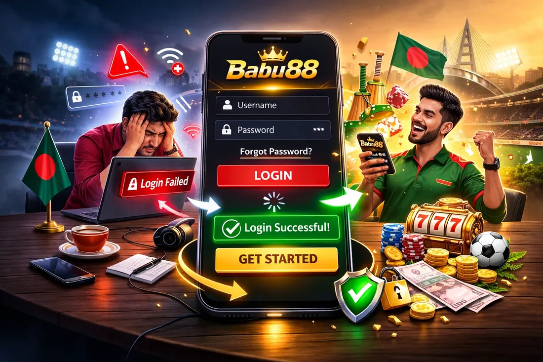 Babu88 Bangladesh login troubleshooting on mobile and desktop