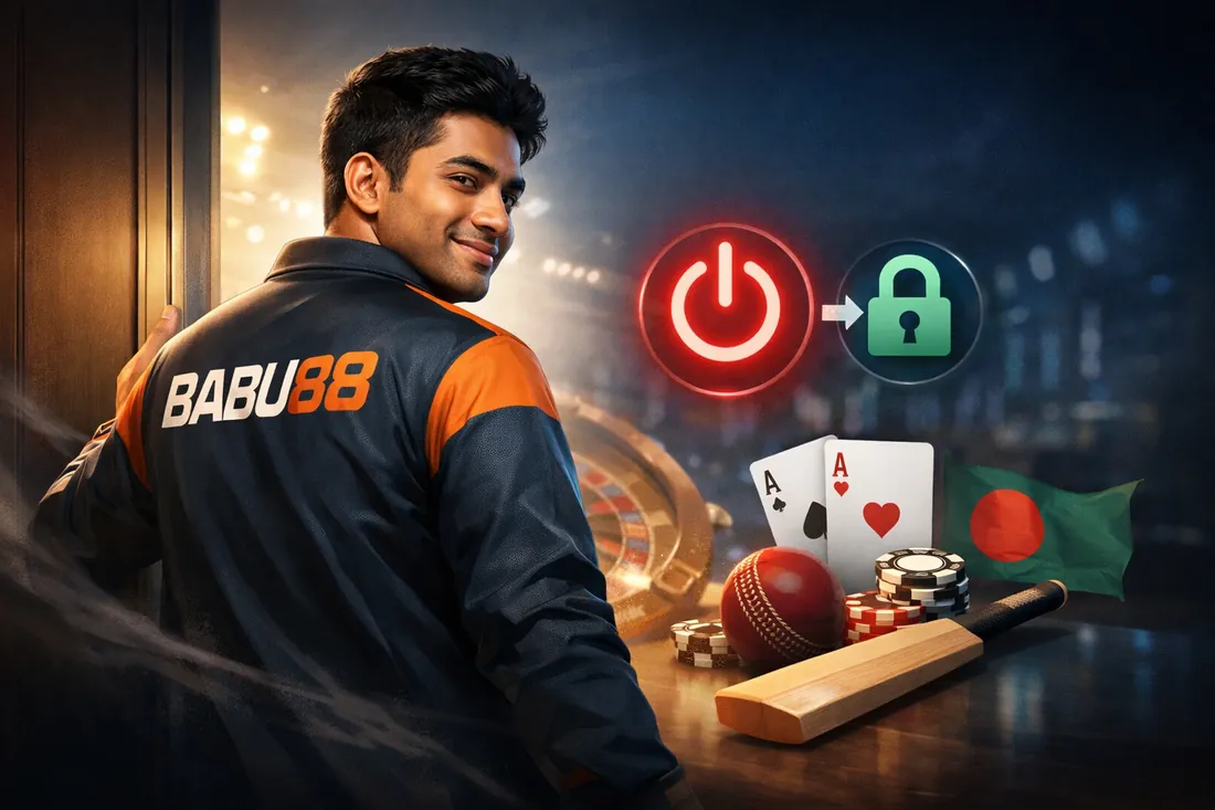 Babu88 Bangladesh account logout process on mobile device