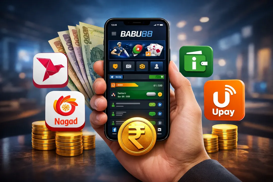 Babu88 Bangladesh mobile cashier with payment methods