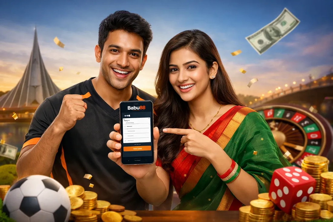 Babu88 mobile registration process on a smartphone in Bangladesh