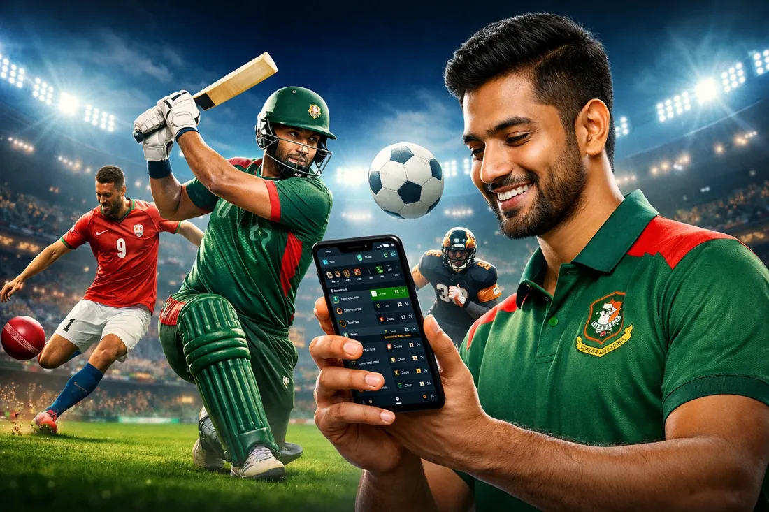 Babu88 mobile sports betting interface for players in Bangladesh